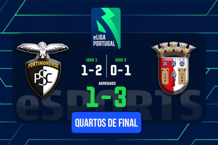 E-SPORTS – QUARTOS-DE-FINAL: Portimonense 1-3 Sp. Braga