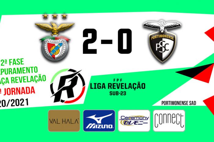 Liga Revelação (sub-23) - 2ª Fase/Apuramento Taça Revelação - 5ª Jornada: Benfica 2-0 Portimonense SAD
