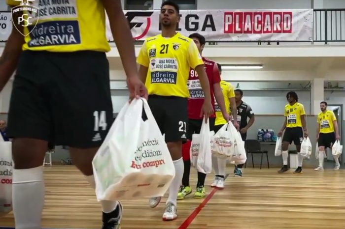 Portimonense Futsal lança campanha solidária - Grandes também fora das "quadras"!