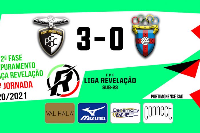 Liga Revelação (sub-23) - 2ª Fase/Apuramento Taça Revelação - 7ª Jornada: Portimonense Futebol SAD 3-0 Cova da Piedade
