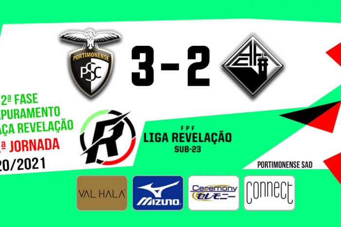 Liga Revelação (sub-23) - 2ª Fase/Apuramento Taça Revelação - 10ª Jornada: Portimonense Futebol SAD 3-2 Académica
