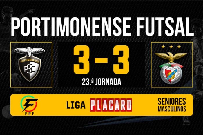 Liga Placard - 23ª Jornada: Portimonense SC. 3-3 SL. Benfica