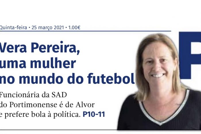 Vera Pereira, a mulher forte do futebol do Portimonense! (Portimão Jornal)