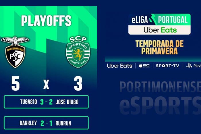 E-Sports: Portimonense elimina Sporting e joga meias-finais hoje com o Sp. Braga